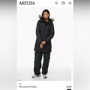 Aritzia the summet Parka